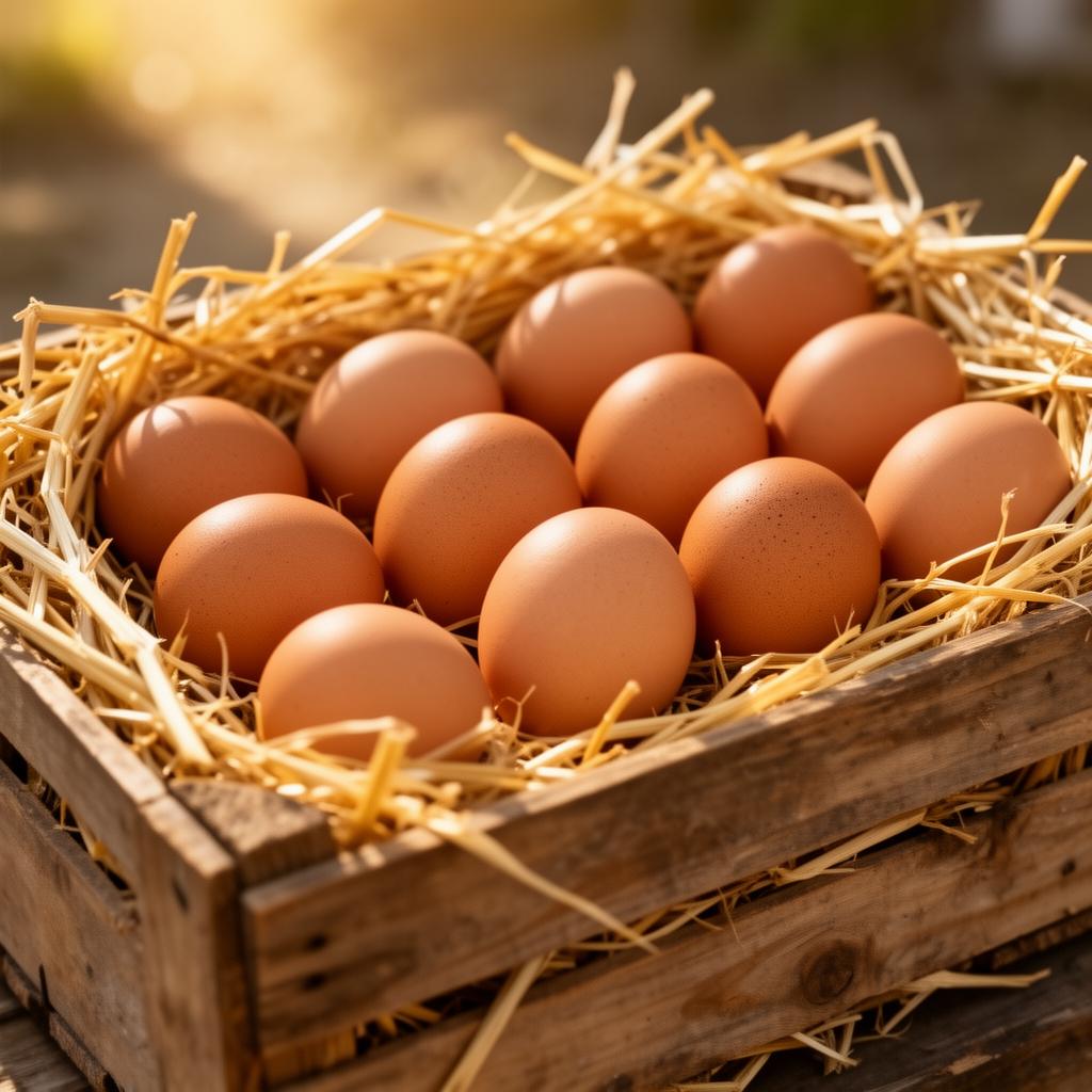 Huevos camperos marrones de Finca Santa Marta